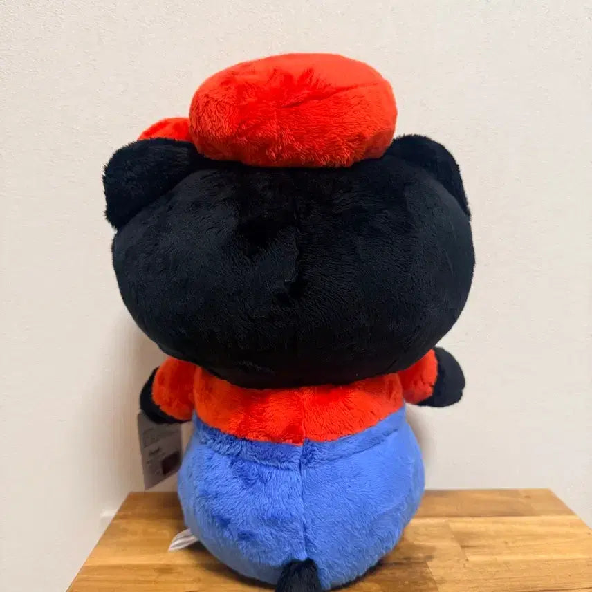 [BUNJANG] Mario x Hello Kitty Plush / 마리오 블랙 헬로키티 인형
