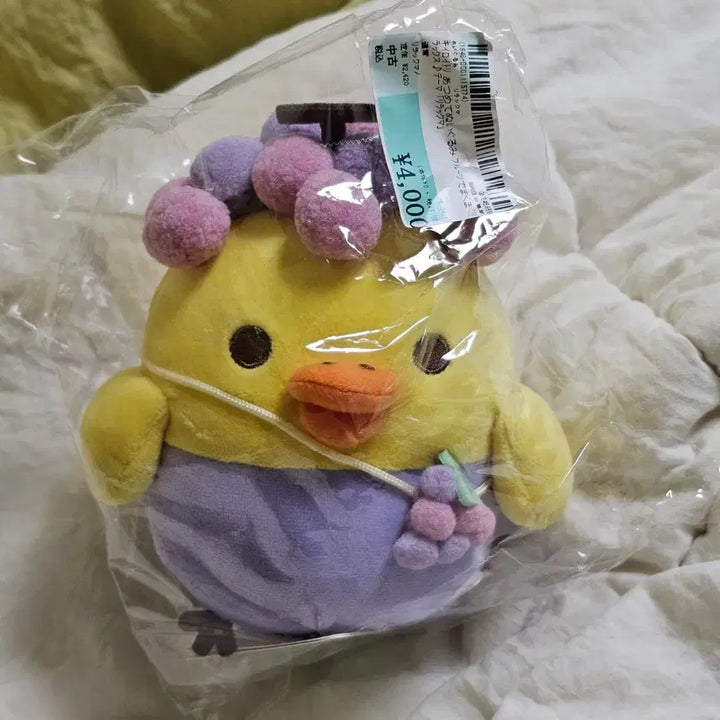 [BUNJANG] Classic Grape Kiiroitori Plush / 고전 포도 키이로이토리 인형