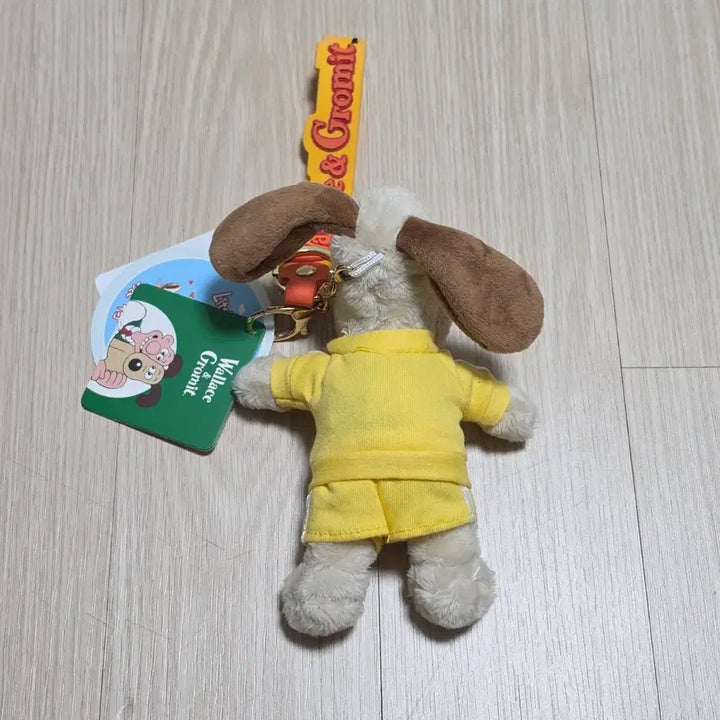 [BUNJANG] Wallace &amp; Gromit Training Buck Gromit Plush Keychain / 월레스와 그로밋의 트레이닝벅 &