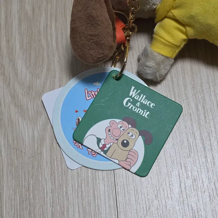[BUNJANG] Wallace &amp; Gromit Training Buck Gromit Plush Keychain / 월레스와 그로밋의 트레이닝벅 &