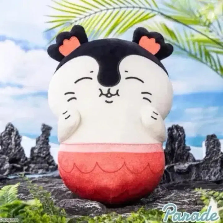 [BUNJANG] Chiikawa Siren Parade Big Plush "Smiling" / 치이카와 세이렌 퍼레이드 빅 누이 인형 웃는 표정 판매합니다