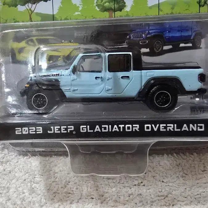 [BUNJANG] Greenlight 2023 Jeep Gladiator Overland 1/64 Scale / 그린라이트 2023 지프 글래디에이터 오버랜드 1/64