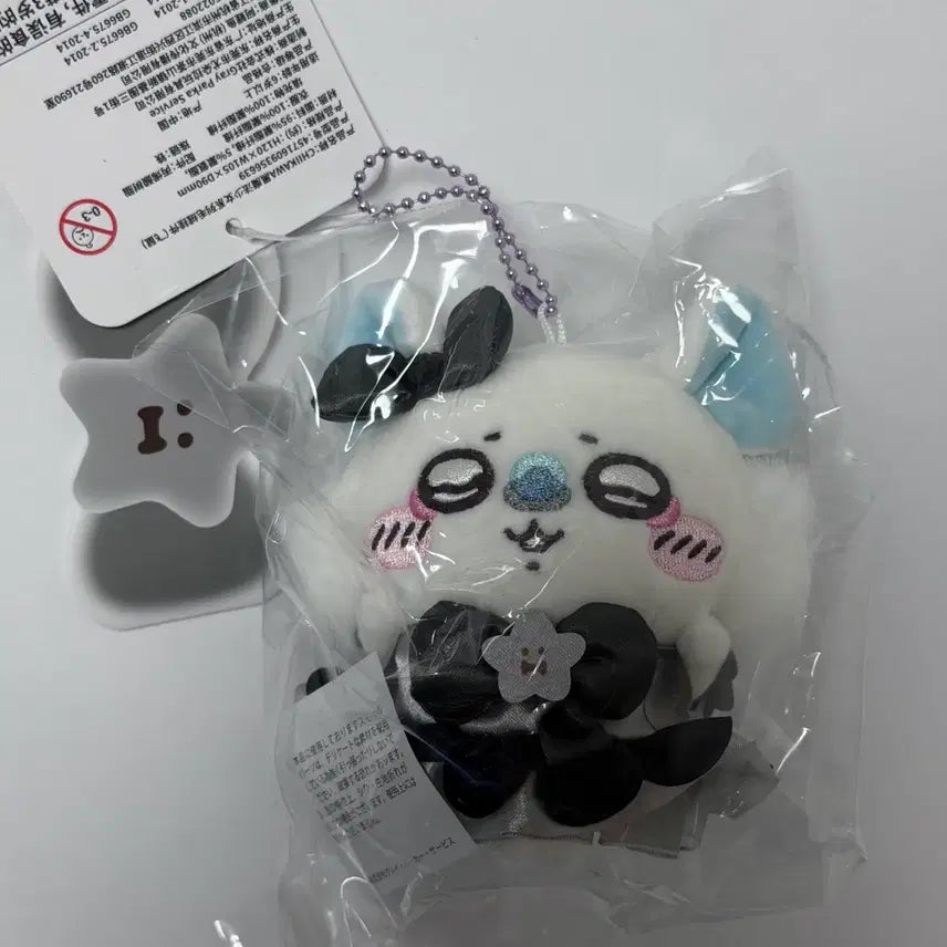 [BUNJANG] Chiikawa Magical Momonga "Dark" Jin Mong-a Mascot / 먼작귀 치이카와 매지컬 모몽가 흑화 찐몽가 마스코트
