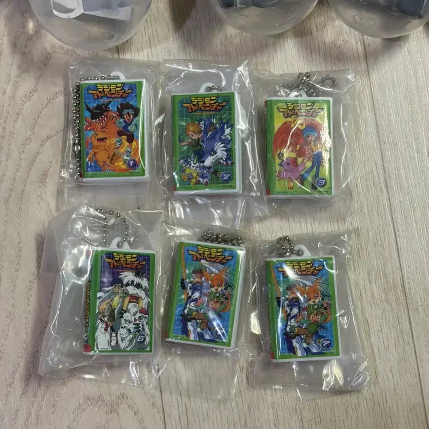 [BUNJANG] Digimon Video Tape Gacha Bundle Set / (일괄) 디지몬 비디오 테이프 가챠 태일 매튜 소라 정석 리키