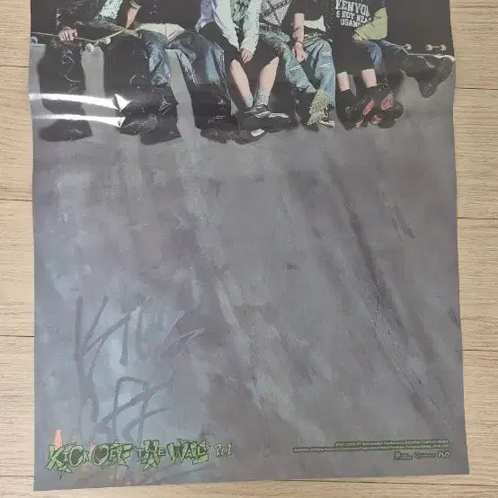 [BUNJANG] Kickflip Giant Poster / 킥플립 대왕 포스터 팝니다