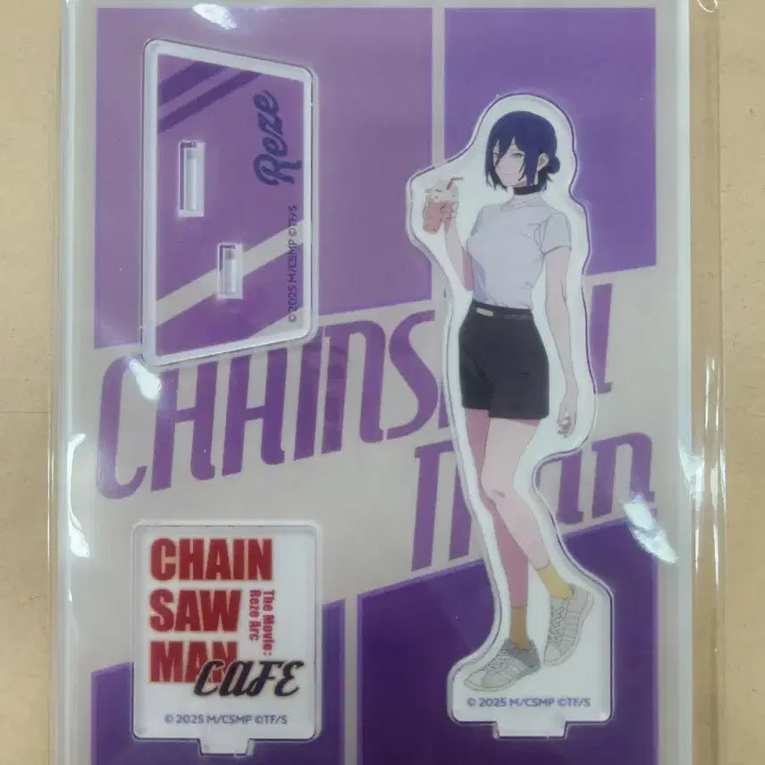 [BUNJANG] Chainsaw Man Box Cafe Makima Acrylic Stand / 체인소맨 박스카페 아크릴스탠드 레제