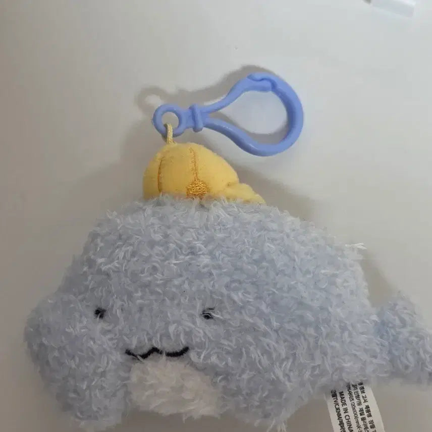 [BUNJANG] Blue Plush Doll Keychain / 인키키