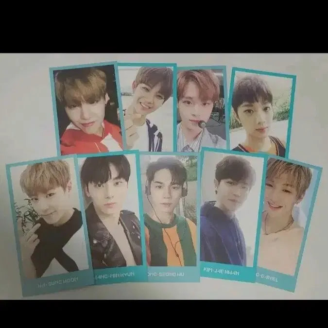 [BUNJANG] Wanna One Official Kit Photocard Bundle Set / 워너원 공식 키트 포카 구성품 일괄