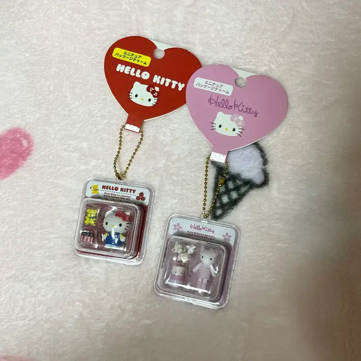 [BUNJANG] Sanrio Kitty Miniature Package Charm Set Bundle / 일괄)산리오 키티 미니어처 패키지 참 세트