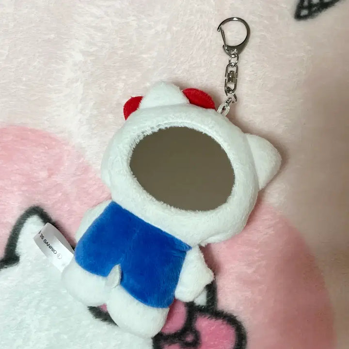 [BUNJANG] Sanrio Hello Kitty Mirror Keychain Mascot / 산리오 키티 미러 거울 인형 키링 마스코트