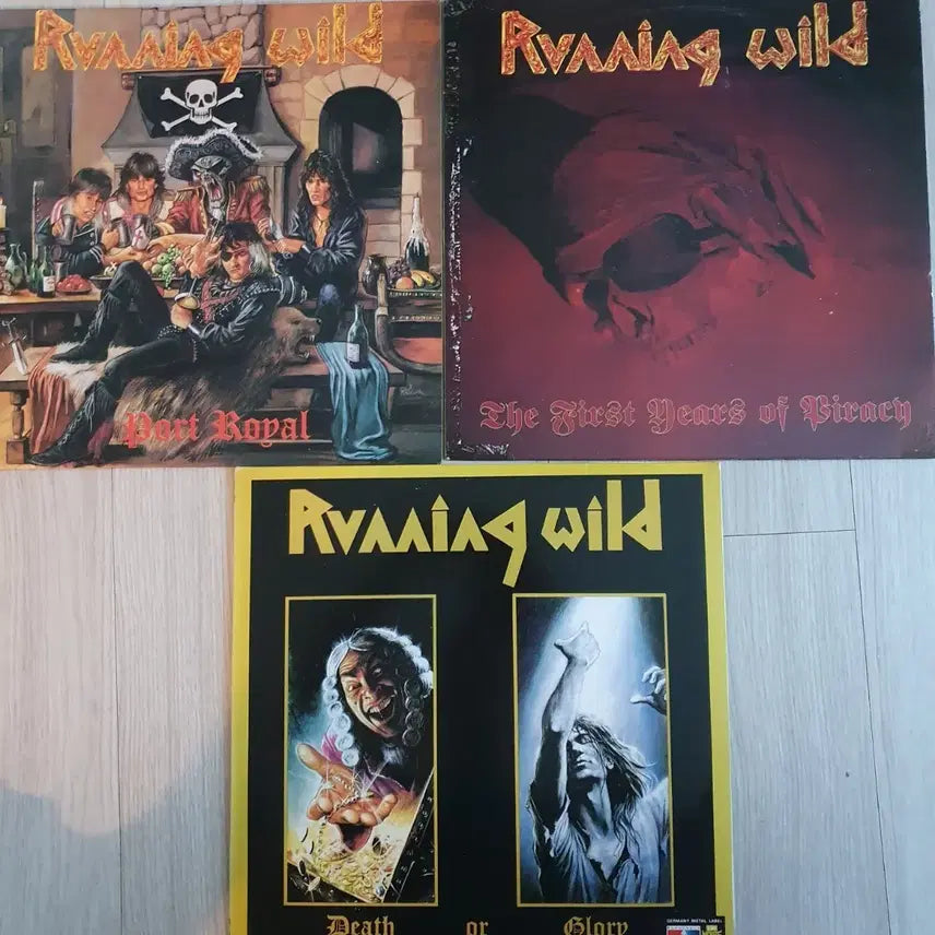 [BUNJANG] Running Wild LP Bundle Set / RUNNING WILD LP3장