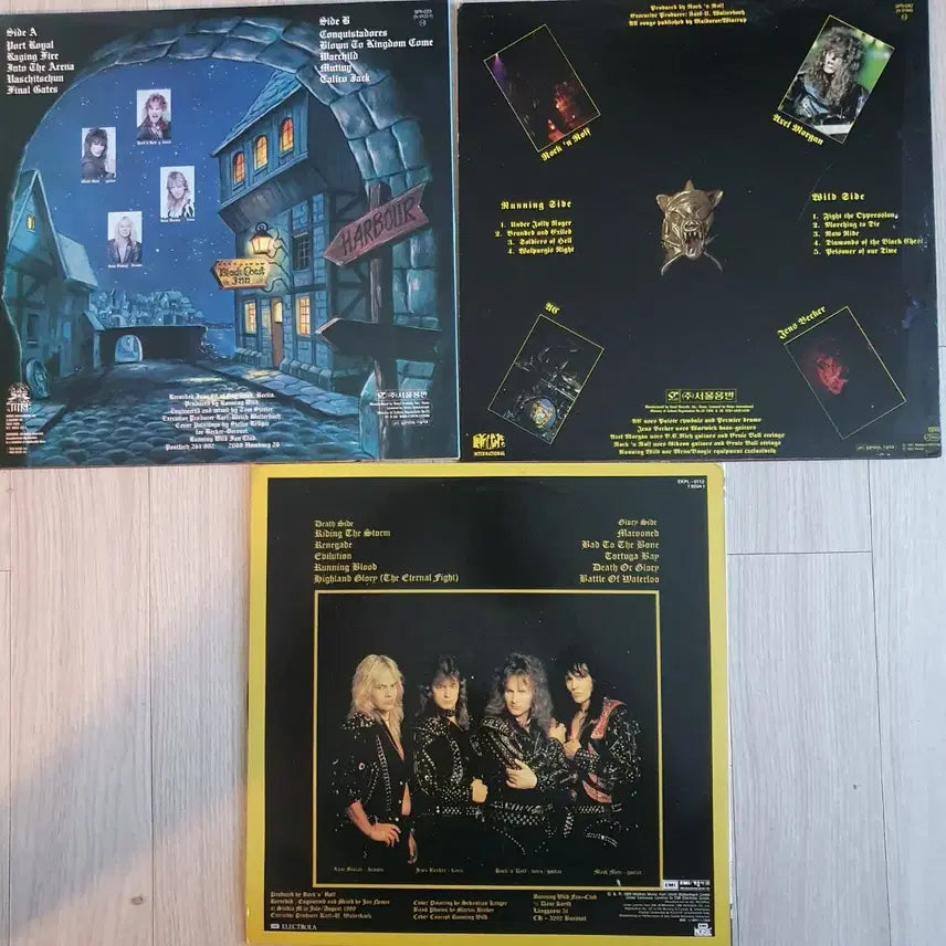 [BUNJANG] Running Wild LP Bundle Set / RUNNING WILD LP3장