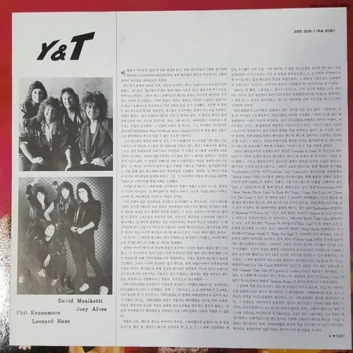 [BUNJANG] Y&amp;T Best Of &