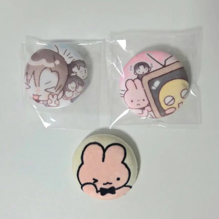 [BUNJANG] Hyunmu Team 1 Mal-rang Pin Button Set / 괴출 괴담출근 말랑 핀버튼 일괄 현무1팀, 착친과 솔음 Ho9 하나이