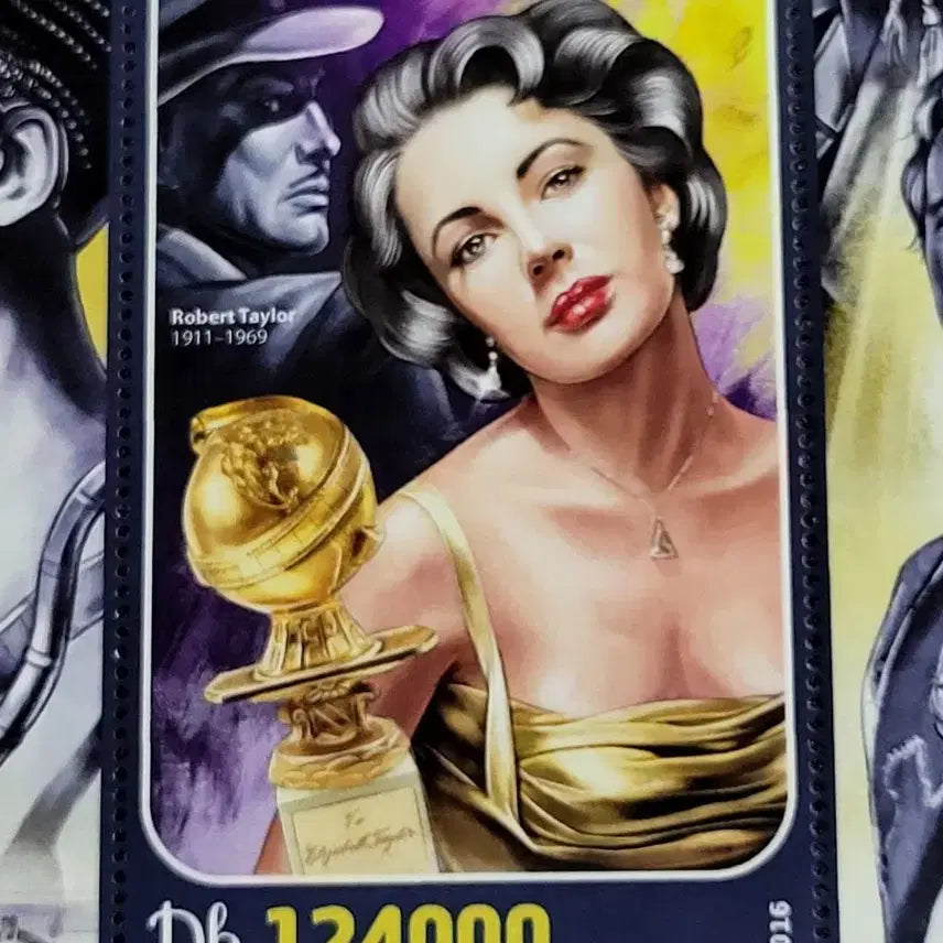 [BUNJANG] Elizabeth Taylor Commemorative Stamp / 2016년 미국전설적여배우 엘리자베스테일러기념 우표Elizabeth Tayler