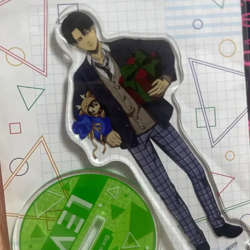 [BUNJANG] Levi School Uniform Acrylic Stand / 리바이 교복 아크릴