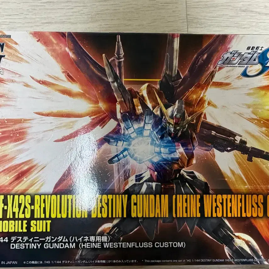 [BUNJANG] HG 1/144 Heine Custom Destiny Gundam / HG 1/144 데스티니 건담 하이네 전용기