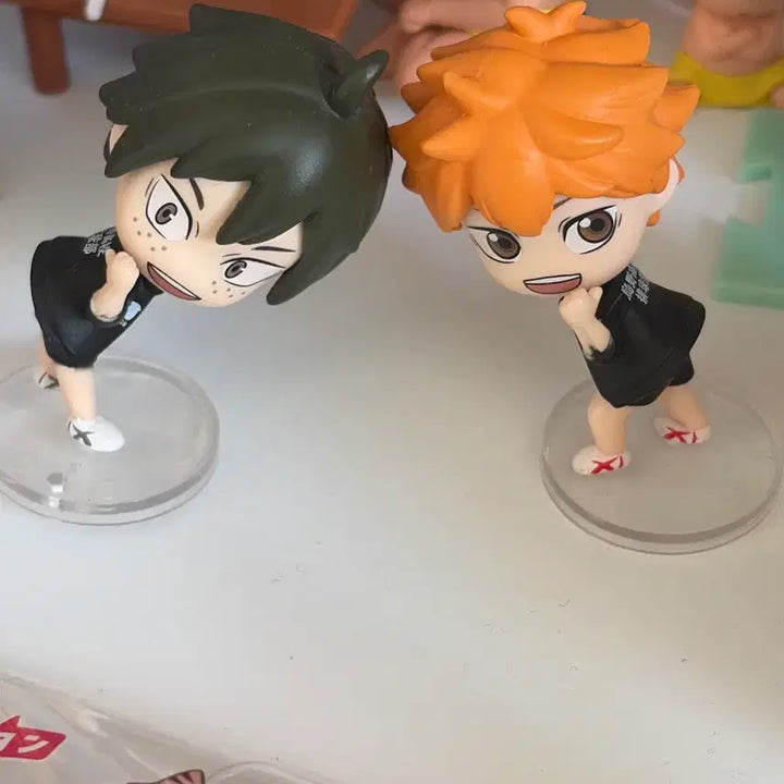 [BUNJANG] Haikyuu!! Back View Gacha Figure Bundle Set (Hinata &amp; Kageyama) / 하이큐 뒤 돌아봐요 가챠 일괄