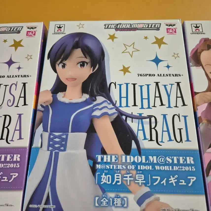 [BUNJANG] Banpresto Idolmaster SQ Figure 5-Piece Set / 반프레스토(BANPRESTO)의 SQ 피규어 &