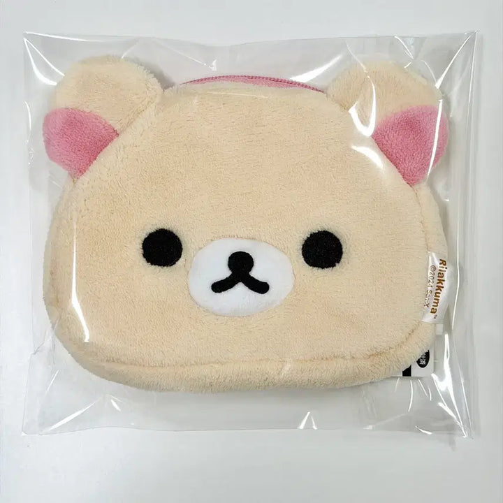 [BUNJANG] San-X Rilakkuma Face Mofumofu Pouch / 산엑스 코리락쿠마 페이스 모후모후 파우치