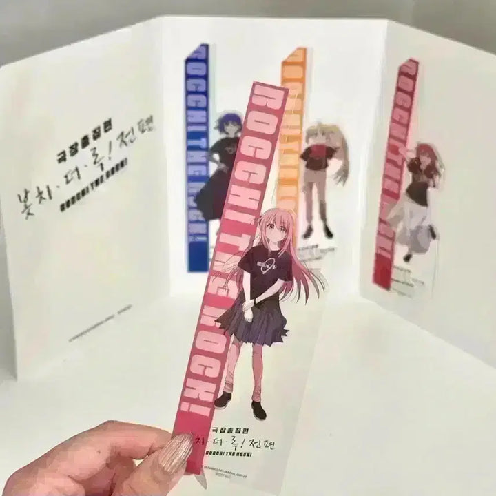 [BUNJANG] Bocchi the Rock! Full Volume Character Bookmark Set (4 Types) / [미개봉]봇치더록 북마크 세트 캐릭터 4종 봇치더락 전편 특전