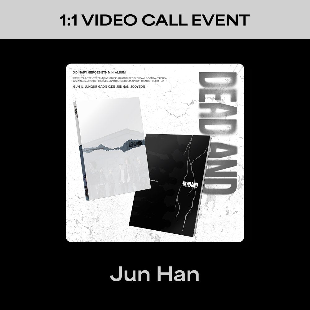 [Xdinary Heroes] [VIDEO CALL EVENT - Jun Han] 8TH Mini Album DEAD AND (Photobook ver.)