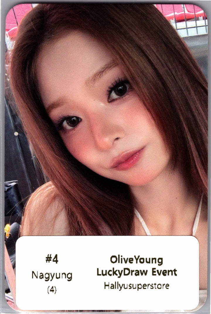 fromis_9 "Glow ME" - Olive Young Lucky Draw Event Photocard [26.07.22]