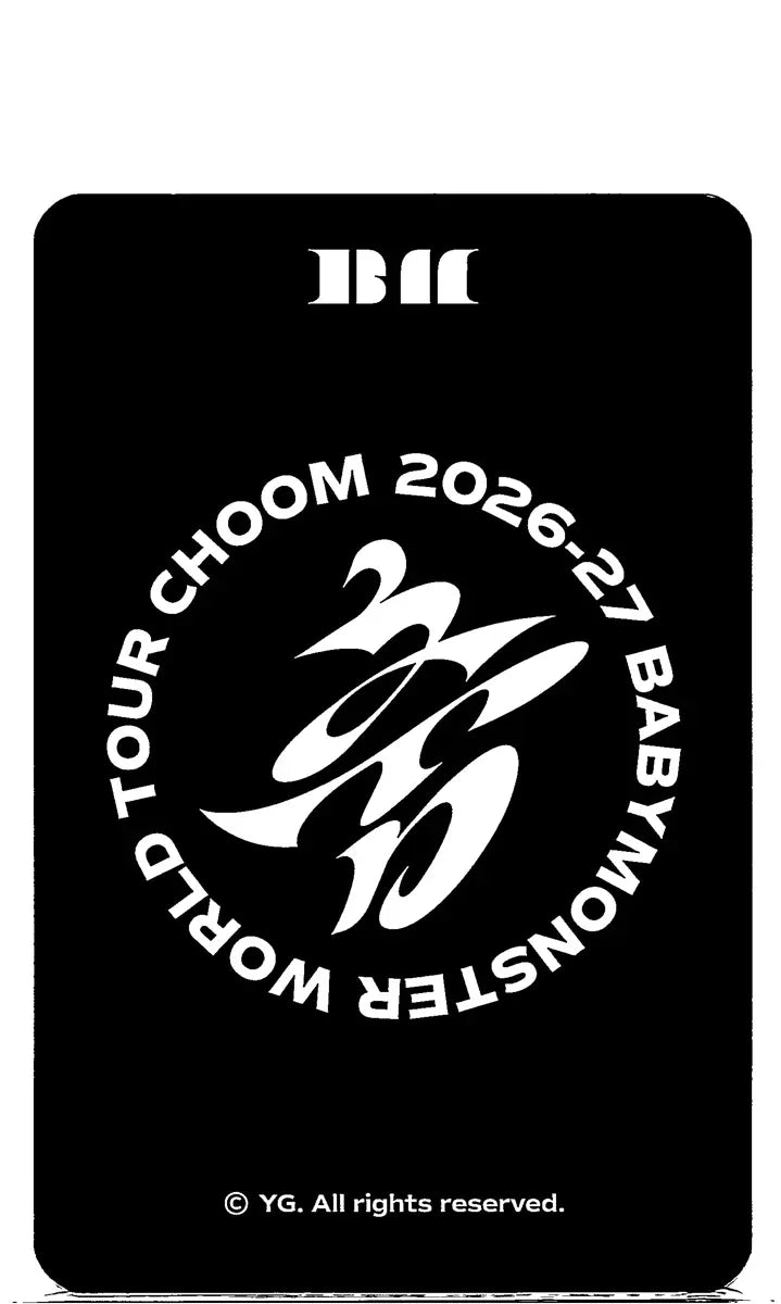 BABYMONSTER -"2026-27 BABYMONSTER WORLD TOUR" [CHOOM] Pop-Up Store Random Trading Photocard (1) [26.06.22]