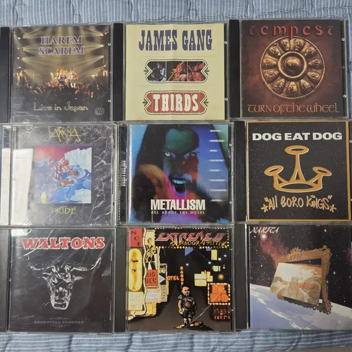 [BUNJANG] Various Rock/Metal CDs - 10 Disc Bundle / 다양한 락.메탈 CD10장