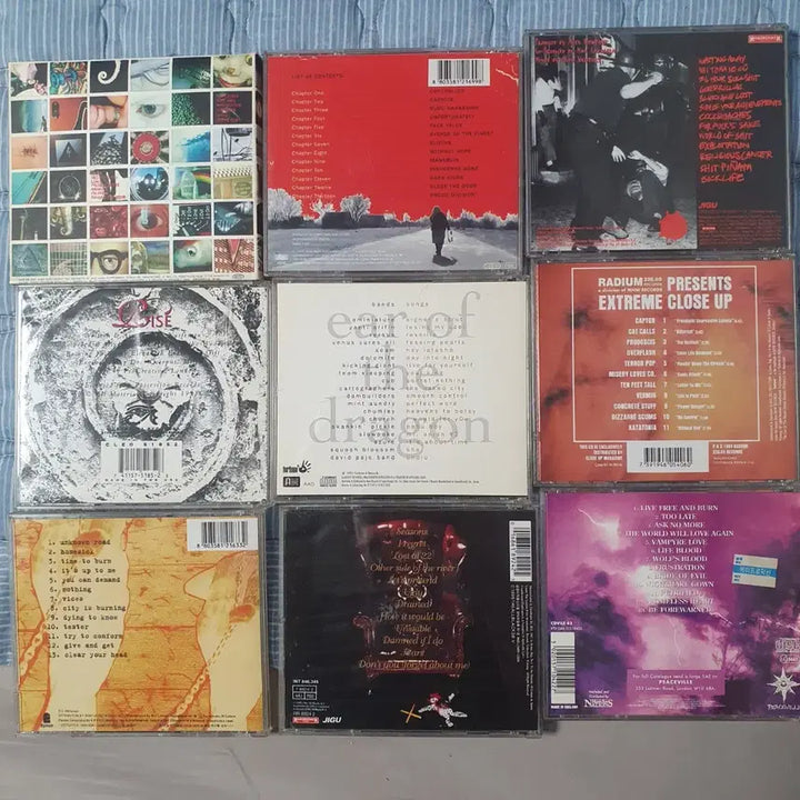 [BUNJANG] Various Rock/Metal CDs (10 Disc Set) / 다양한 락.메탈 CD10장