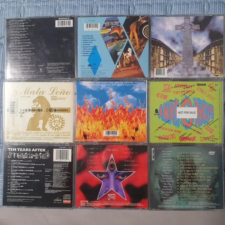 [BUNJANG] Various Rock/Metal CDs (10 Disc Bundle Set) / 다양한 락.메탈 CD 10장