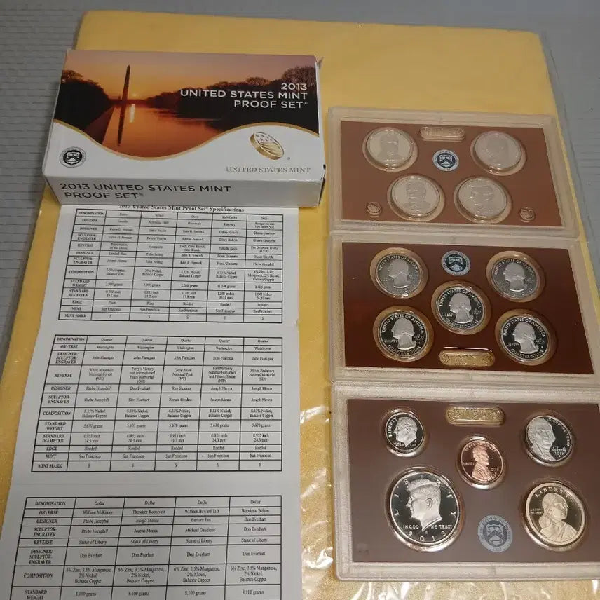 [BUNJANG] 2013 US Coin Proof Set / 2013 미국 주화 세트