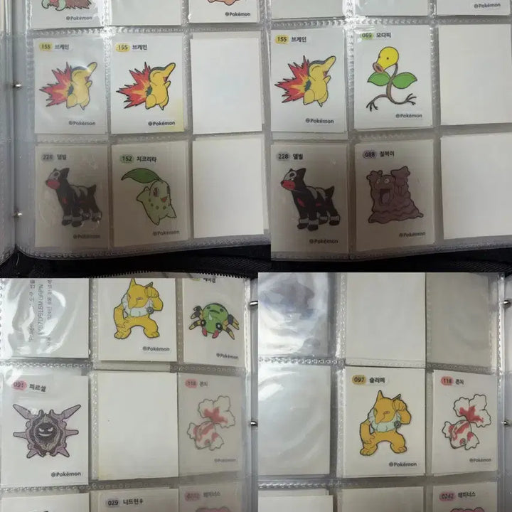 [BUNJANG] Pokemon Sticker Collection / 포켓몬 띠부씰 (종류 많아요)