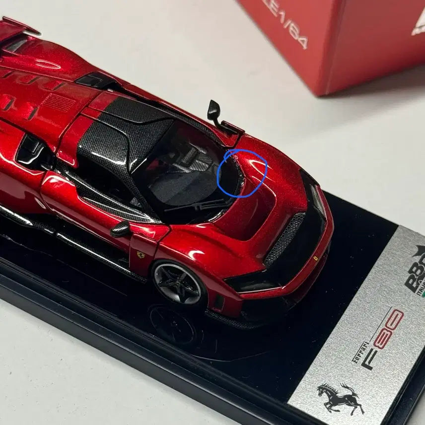 [BUNJANG] BBR Ferrari F80 1/64 Diecast Model / AR box BBR 페라리 F80 1/64 다이캐스트 미니지티