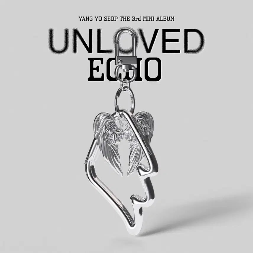 [BUNJANG] YANG Yoseop UNLOVED ECHO Platform Version Keyring Album (Sealed) / 양요섭 UNLOVED ECHO 플랫폼 버전 키링 앨범 미개봉