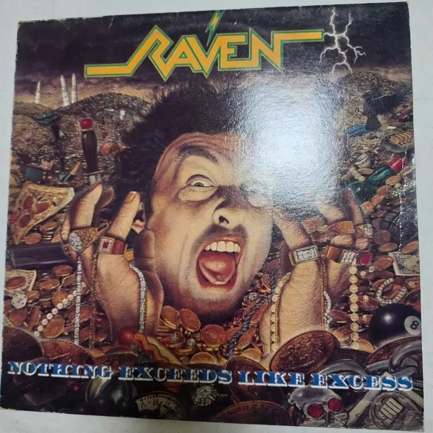 [BUNJANG] Raven Thrash Heavy Metal LP / RAVEN LP 스래쉬 헤비메탈
