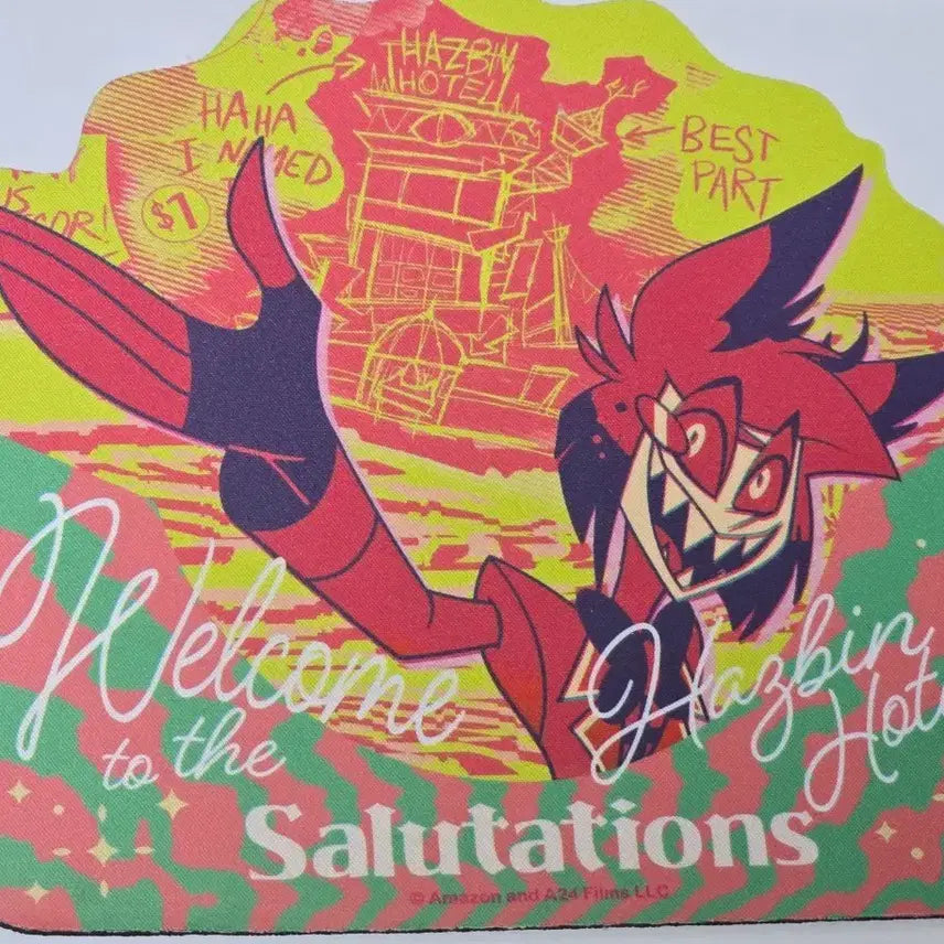[BUNJANG] Hazbin Hotel Alastor Mousepad / 해즈빈 호텔 GPS 알래스터 마우스패드