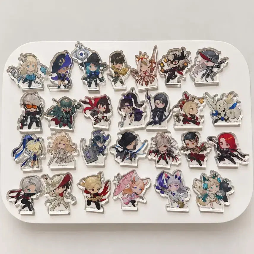 [BUNJANG] Lost Ark Profession Acrylic Standees Bundle Set / 로스트아크 직업 아크릴 코롯토 27종 일괄 판매