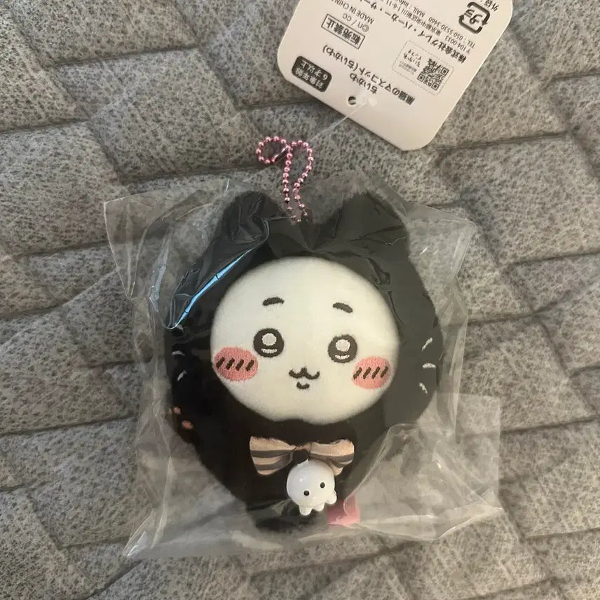 [BUNJANG] Chiikawa Black Cat Mascot Plush / 치이카와 검은 고양이 마스코트 인형