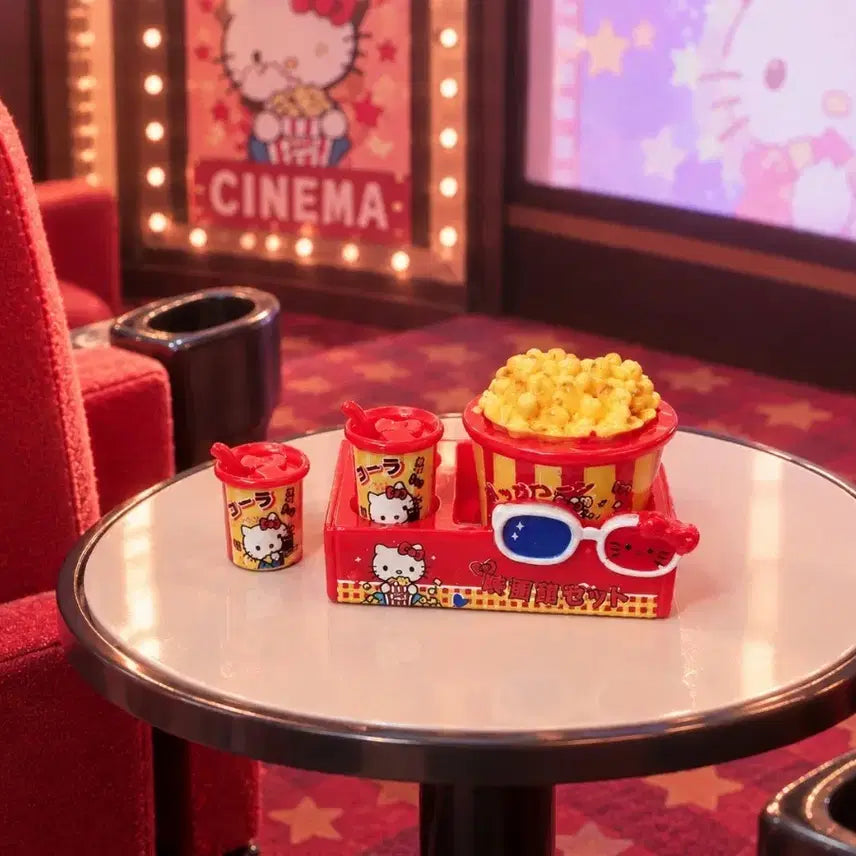 [BUNJANG] Hello Kitty Cinema Popcorn Miniature / 키티 영화관 팝콘 미니어처