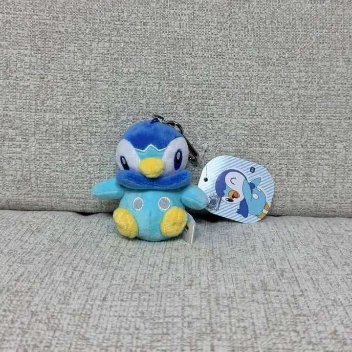 [BUNJANG] Pokemon Piplup Plush Keychain 8cm / 정품 포켓몬스터 팽도리 인형 키링 인형 8cm