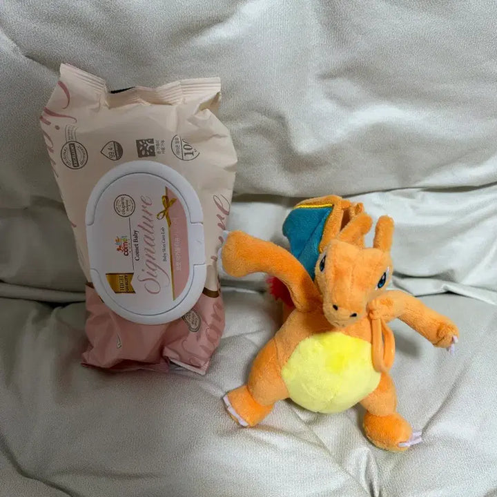 [BUNJANG] Pokemon Charizard Plush Keychain / 포켓몬스터 리자몽 인형 키링