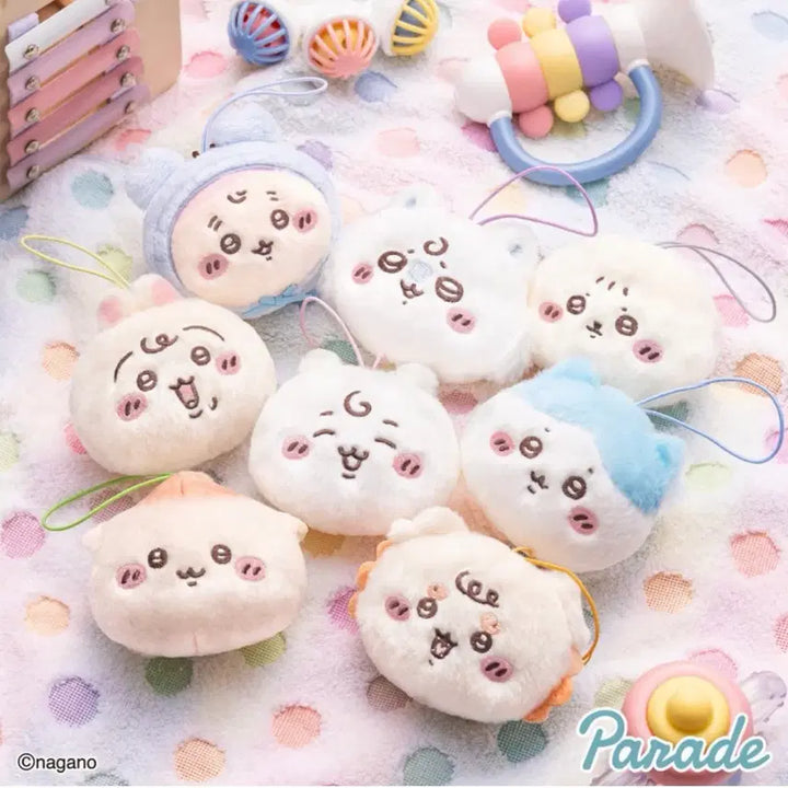 [BUNJANG] Chiikawa Baby Ring Ring Face Mascot / 당일배송) 치이카와 베이비 링링 페이스 마스코트 치이카와