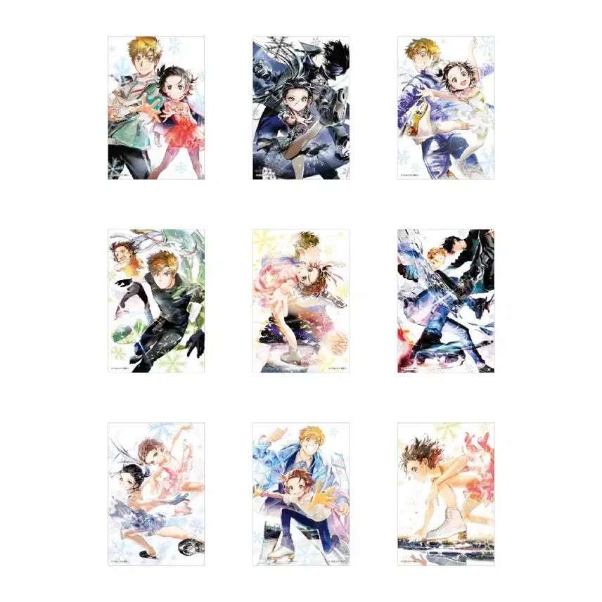 [BUNJANG] Medalist Princess Cafe Postcard Set (9 pcs) / 메달리스트 프린세스 카페 포스트카드 엽서 9장 세트