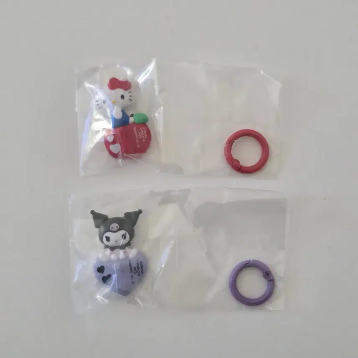 [BUNJANG] Sanrio Keyring Hanger Gacha Bundle Set Hello Kitty Kuromi / 산리오 키링 행거 가챠 일괄 헬로키티 쿠로미