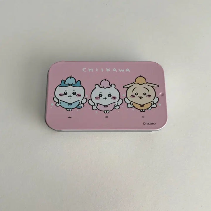 [BUNJANG] Chiikawa Tin Case Pink / 치이카와 틴케이스 핑크