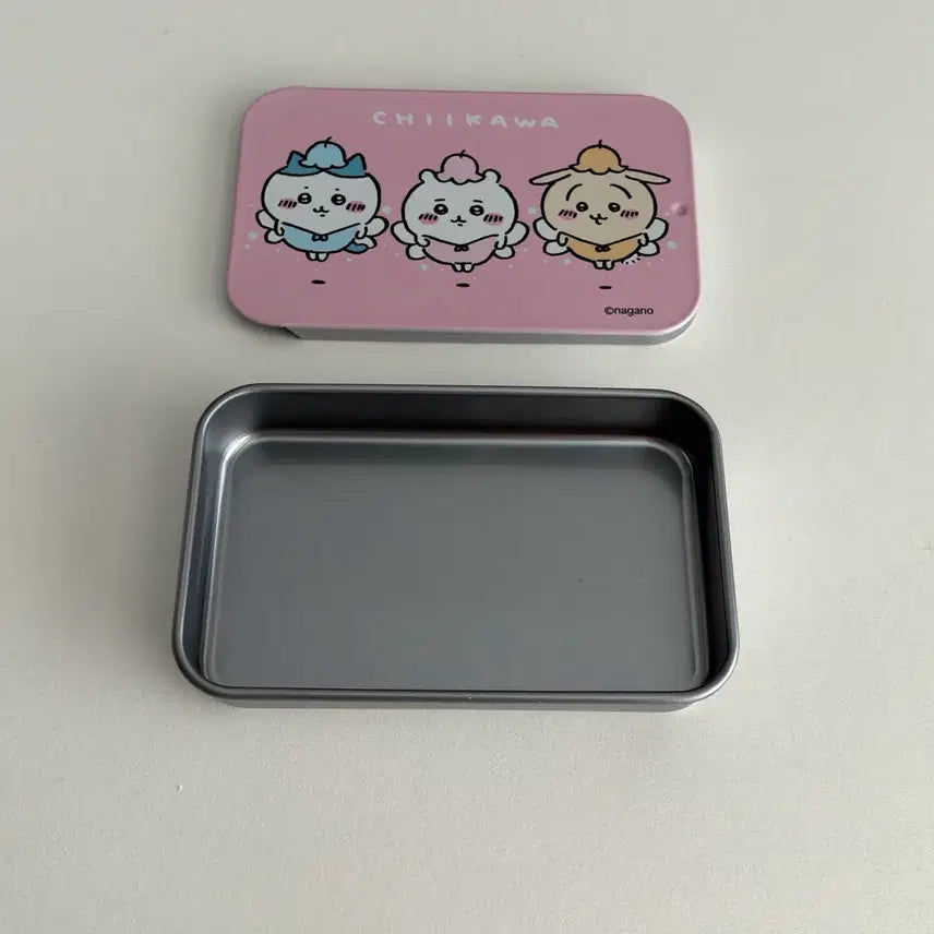 [BUNJANG] Chiikawa Tin Case Pink / 치이카와 틴케이스 핑크