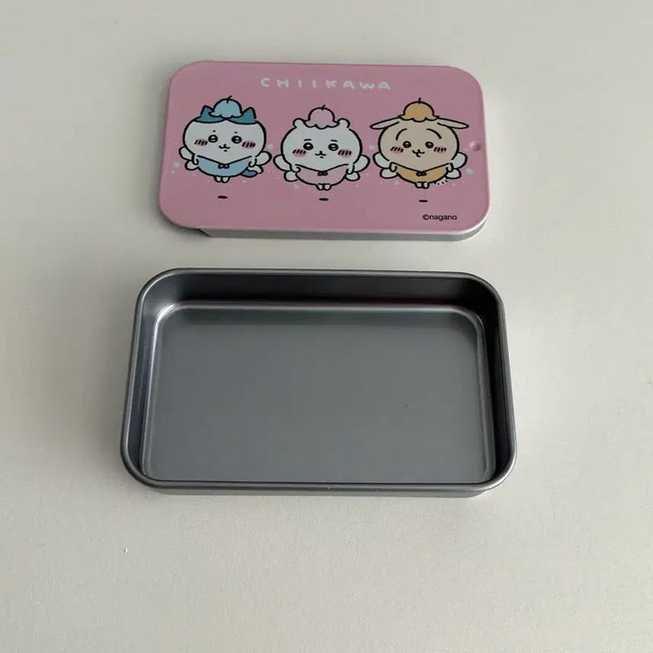 [BUNJANG] Chiikawa Tin Case Pink / 치이카와 틴케이스 핑크