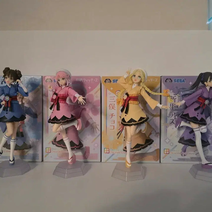 [BUNJANG] Maebashi Witches 4-Piece Figure Set / 마에바시 위치스  피규어 4종 세트