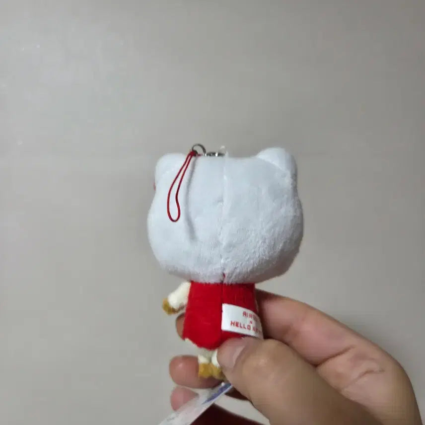[BUNJANG] Sanrio Hello Kitty &amp; Monster Hunter Ailou Keychain Strap - Vintage Character Goods / 일본 캐릭터 인형 피규어 고전 만화 굿즈 산리오 헬로키티 몬스터헌터 아이루 키링 스트랩